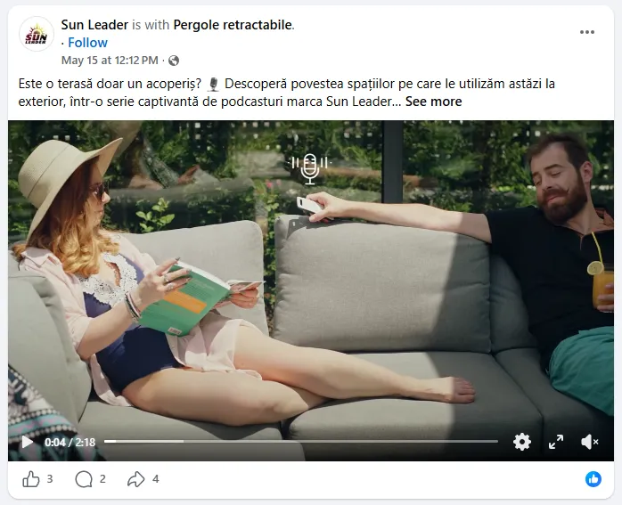 Facebook Post Example